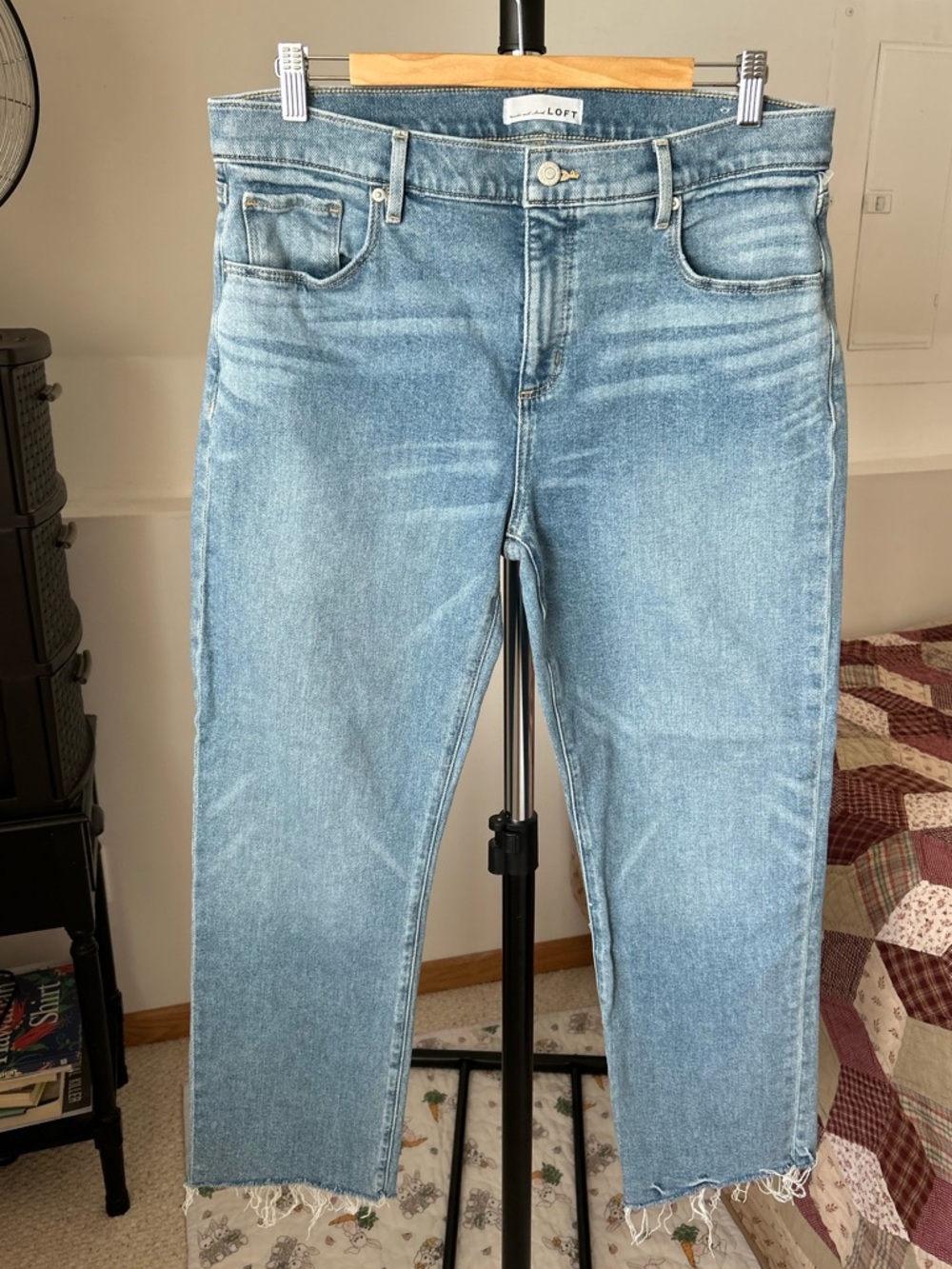 Loft Slim Straight Jeans 31 12